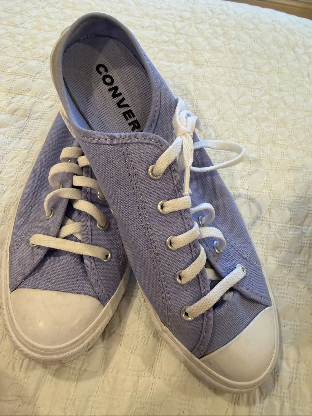 Converse slip mule